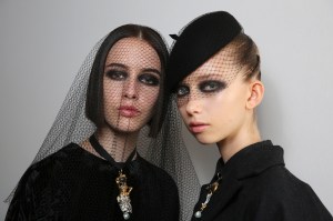 Backstage at Christian Dior Couture Fall 2019
