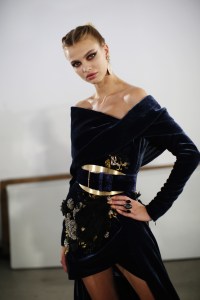 Backstage at Elie Saab Haute Couture Fall 2019, photographed in Paris on July 3rd, 2019.