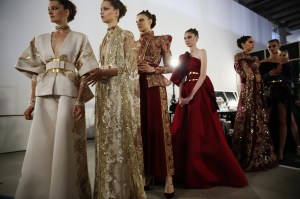 Backstage at Elie Saab Haute Couture Fall 2019, photographed in Paris on July 3rd, 2019.