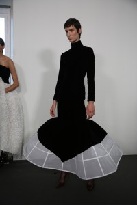 Backstage at Givenchy Couture Fall 2019