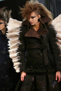 Backstage at Viktor & Rolf Couture Fall 2019