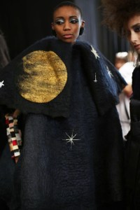 Backstage at Viktor & Rolf Couture Fall 2019