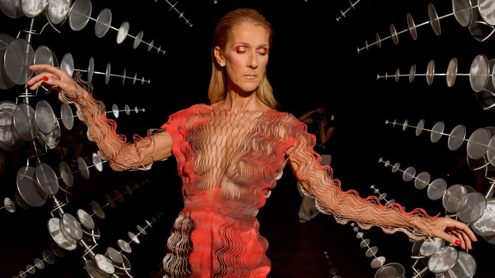 Celine Dion in the front rowIris van Herpen show, Front Row, Fall Winter 2019, Haute Couture Fashion Week, Paris, France - 01 Jul 2019