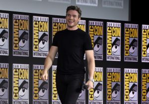 Richard Madden walks on stage at the Marvel Studios panel on day three of Comic-Con International, in San Diego
2019 Comic-Con - Marvel Studios, San Diego, USA - 20 Jul 2019