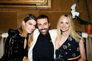 Bianca Brandolini D'Adda, Giambattista Valli and Lauren Santo Domingo