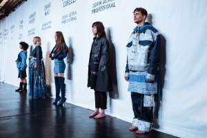 Garments were patched, seamed, textured, printed, deconstructed and braided.