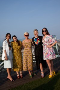 Leandra Medine, Beanie Feldstein, Nicola Glass, Julia Schlaepfer, Cat Cohen