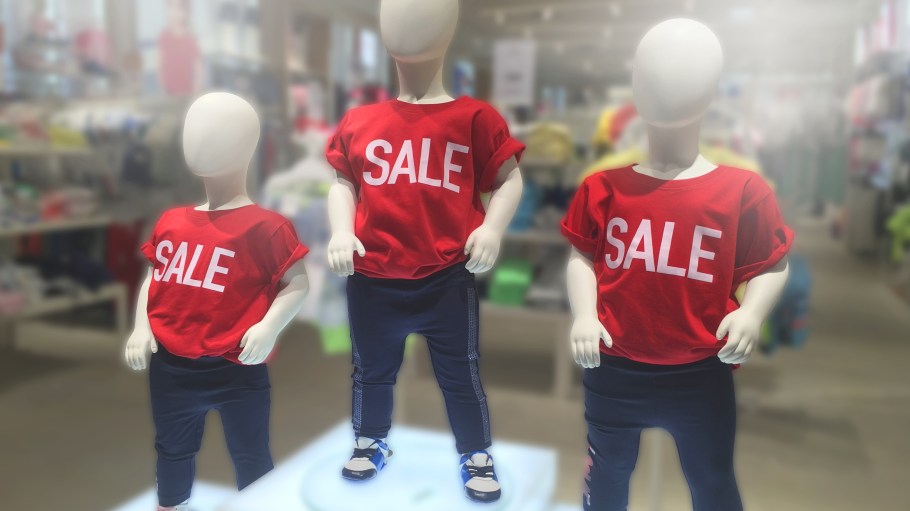 back to school clothes shopping