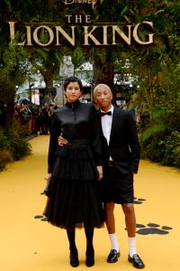 Helen Lasichanh and Pharrell WIlliams