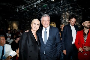 Maria Grazia Chiuri and Sidney Toledano