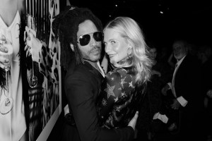 Lenny Kravitz and Poppy Delevingne