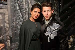 Priyanka Chopra and Nick Jonas at Dior