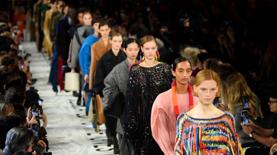 Looks from the Stella McCartney show, Runway, Fall Winter 2019, during Paris Fashion Week in March.