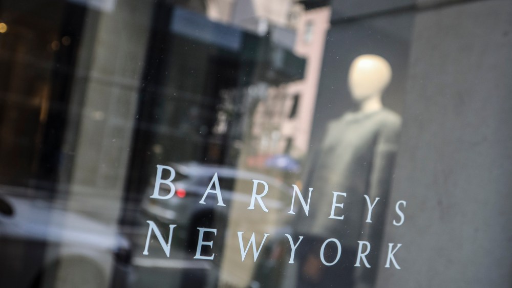 Signage for Barneys