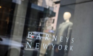 Signage for Barneys