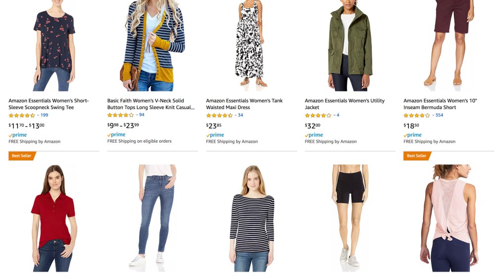 Apparel from Amazon Essentials, Basic Faith and Mippo on Amazon.com.