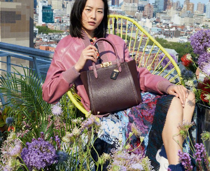 Liu Wen in a Coach campaign.