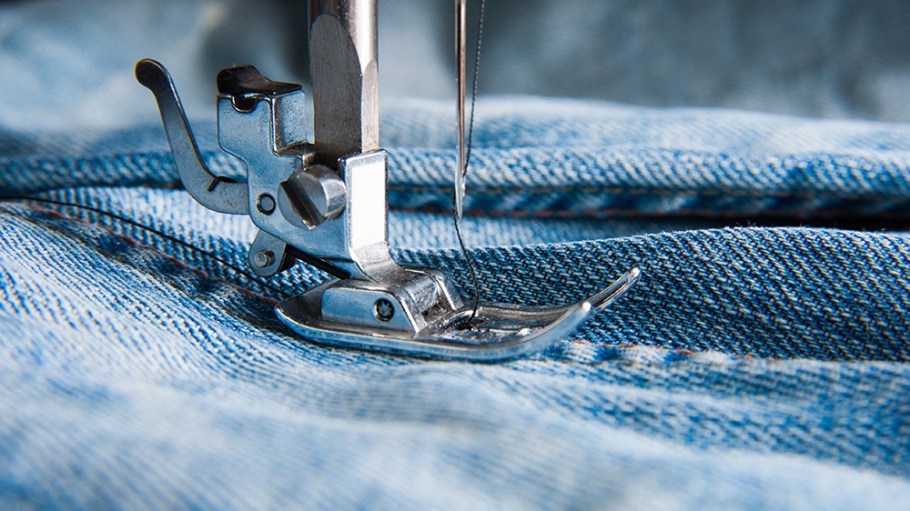 Denim sewing machine