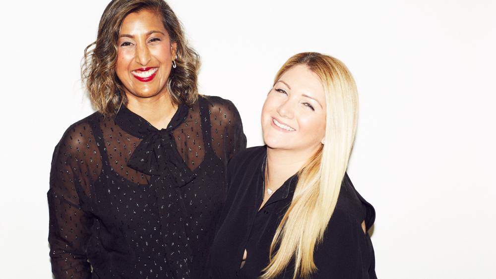 Sherry Jhawar and Allison Statter, cofounders of Blended Strategy Group.