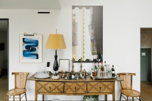 Inside Andre Mellone’s apartment.