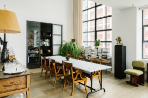 Inside Andre Mellone’s apartment.