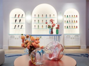 The interior of the Carolina Hererra store at 954 Madison Ave.