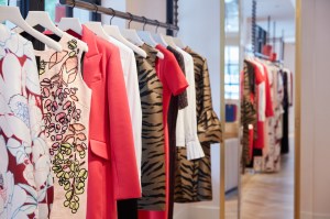 The interior of the Carolina Hererra store at 954 Madison Ave.