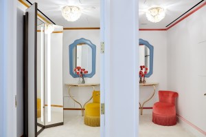 The interior of the Carolina Hererra store at 954 Madison Ave.
