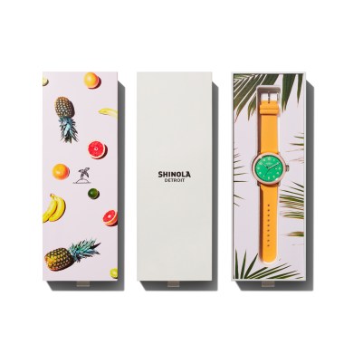 Shinola's new Detrola collection.