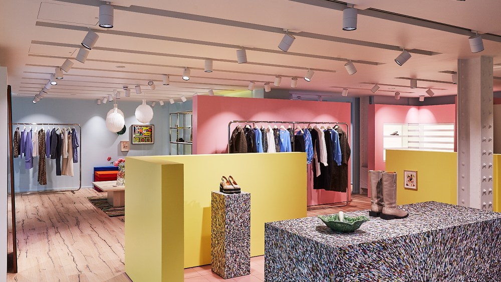 Inside the Ganni London store