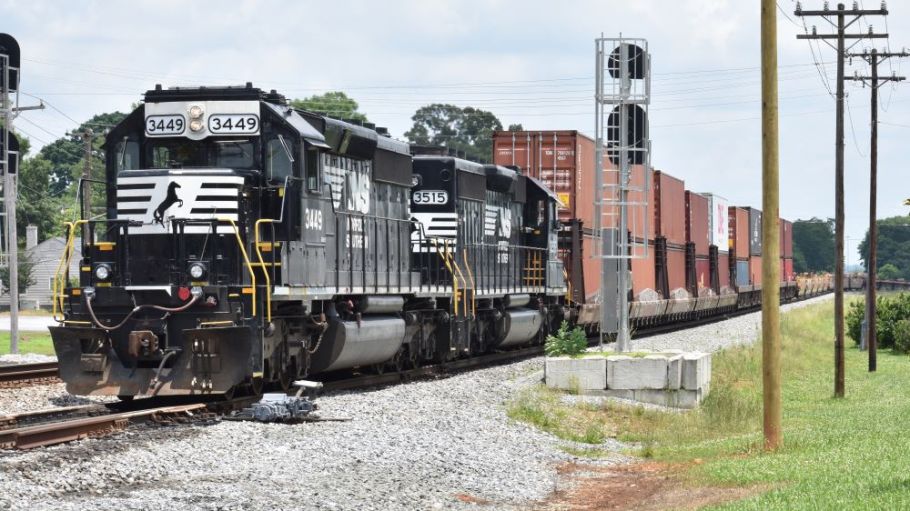 intermodal freight shipping truck train cheaper JOC IHS Markit index