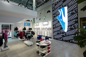 Inside the Puma flagship.