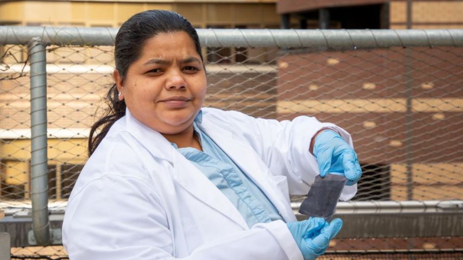 RMIT University Dr. Litty Thekkakara smart textile laser printing