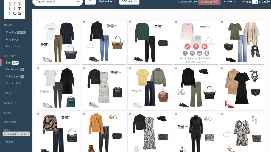 stylitics series b $15 million visual content outfitting platform