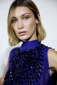 Bella Hadid backstage