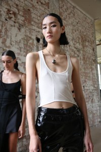 Backstage at Ann Demeulemeester RTW Spring 2020