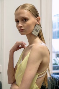 Backstage at Afterhomework RTW Spring 2020
