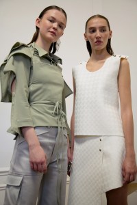 Backstage at Afterhomework RTW Spring 2020