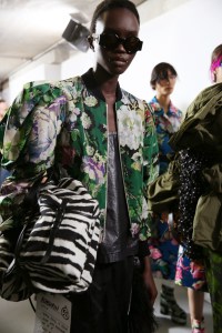 Backstage at Dries Van Noten RTW Spring 2020