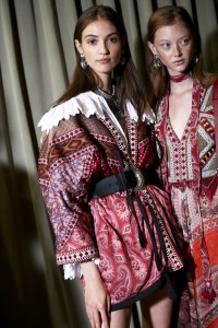 Backstage at Etro RTW Spring 2020