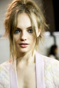 Backstage at Fendi RTW Spring 2020