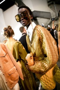 Backstage at Fendi RTW Spring 2020
