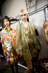 Backstage at Fendi RTW Spring 2020