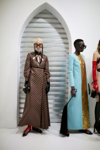 Backstage at Gucci RTW Spring 2020