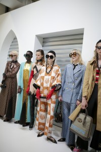Backstage at Gucci RTW Spring 2020