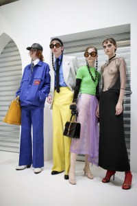 Backstage at Gucci RTW Spring 2020