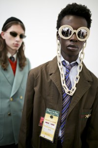 Backstage at Gucci RTW Spring 2020