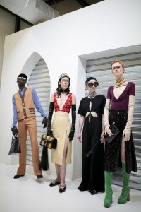Backstage at Gucci RTW Spring 2020