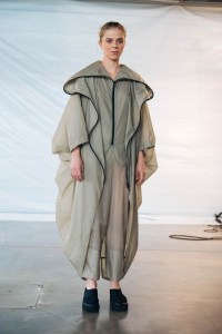 Backstage at Issey Miyake RTW Spring 2020