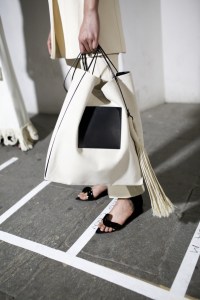 Backstage at Jil Sander RTW Spring 2020